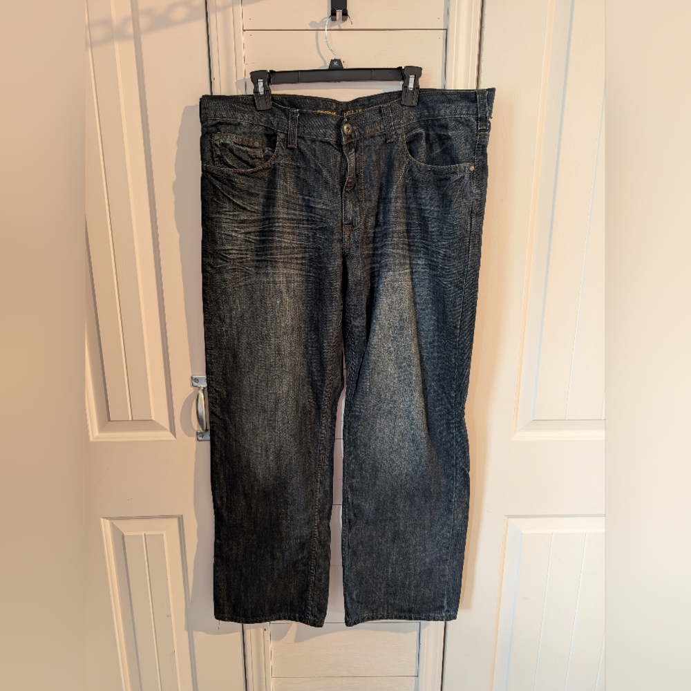 Helix Men's Relaxed Jeans - Dark Wash